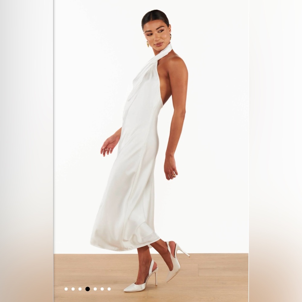 Show Me Your Mumu Jasmine Halter Midi Dress